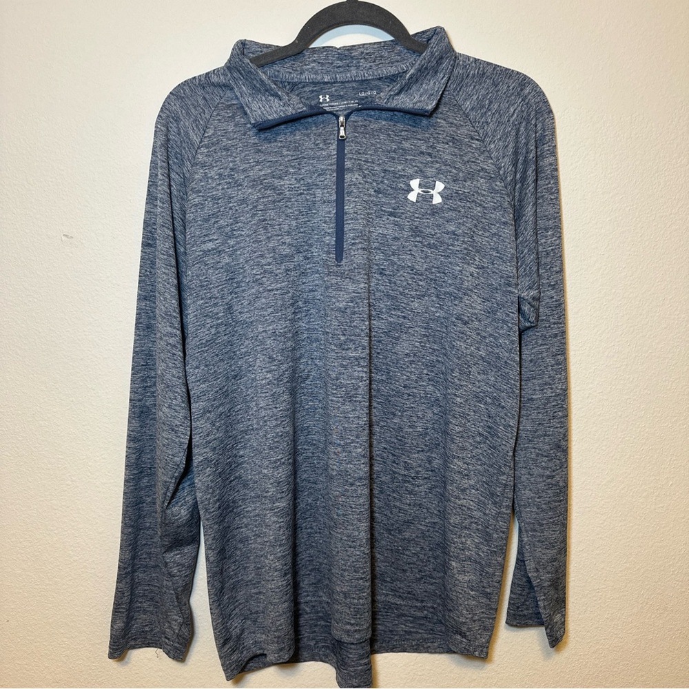 Under Armour Men’s Blue Quarter Zip (read description)